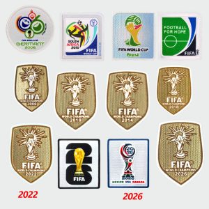 Argentina Football Patch Germany 2026 FIFA World Cup Champion Badge France Team Honor Badge Brazil