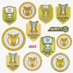 Corinthians Football Patch Flamengo 2025 Brasileirão Patch Palmeiras Team Honor Badge Sao Paulo