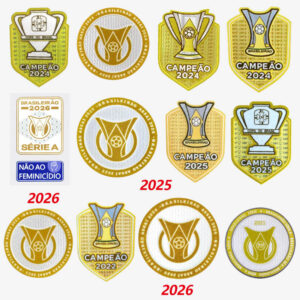 Corinthians Football Patch Flamengo 2026 Brasileirão Patch Palmeiras Team Honor Badge Sao Paulo