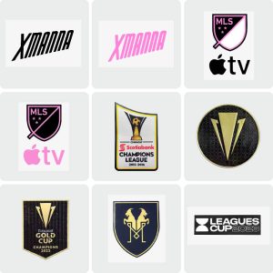 Football Patch Inter Miami 2023 MLS Major League Soccer Champion Badge Los Angeles Team Honor Patch LA Galaxy