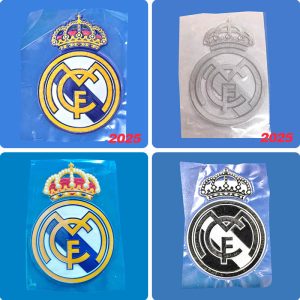 Football Team Emblem Real Madrid 2025 Team Shield Commemorative Badge