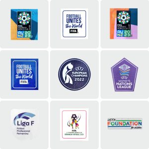 France Football Patch Brazil 2023 Women Football Patch Argentina Team Honor Badge England