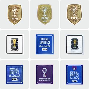 Germany Football Patch Argentina 2022 FIFA World Cup Football Patch Brazil Honor Badge France