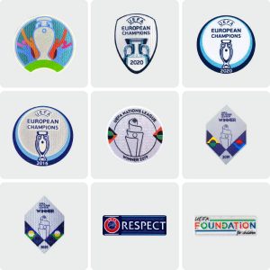 Italy Football Patch France 2020 UEFA European Cup Patch Spain Team Honor Badge Portugal