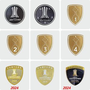 Palmeiras Football Patch Santos 2024 libertadores Patch Atletico Mineiro Team Honor Badge Corinthians