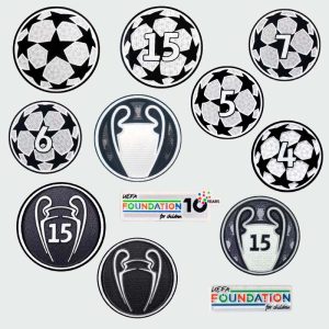 PSG Paris Football Patch Chelsea 2025 UEFA Champions League Patch Real Madrid Team Honor Badge Inter Milan
