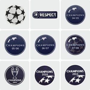 Bayern Football Patch Barcelona 2007 Champions League Patch Inter Milan Team Honor Badge Liverpool