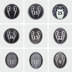 Real Madrid Football Patch Barcelona Champions League Patch Liverpool Team Honor Badge Juventus