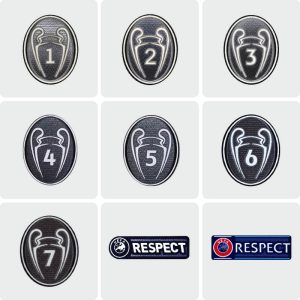 Real Madrid Football Patch Juventus Champions League Patch Liverpool Team Honor Badge Barcelona