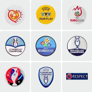 Spain Football Patch France 2008 UEFA European Cup Patch Italy Team Honor Badge Portugal