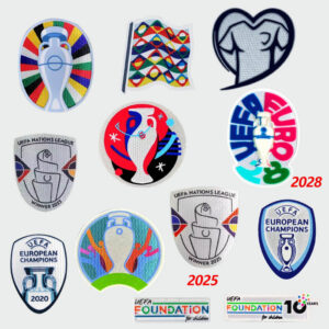 Spain Football Patch Portugal 2024 UEFA European Cup Patch France Team Honor Badge Italy