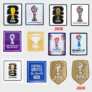 Argentina Football Patch Germany 2026 FIFA World Cup Mexico Champion Badge France Team Honor Badge Brazil