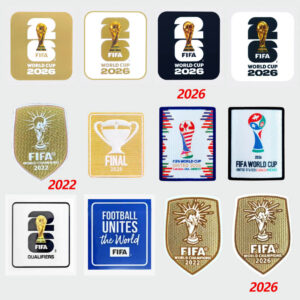 Argentina Football Patch Germany 2026 FIFA World Cup Mexico Champion Badge France Team Honor Badge Brazil