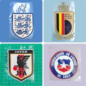 Belgium Football Team Emblem England 2022 Team Shield Japan Commemorative Badge Chile