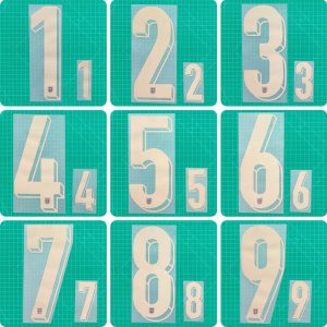 Football Idol Numbers 2024 England Away Football Jersey Number Team numbers and names