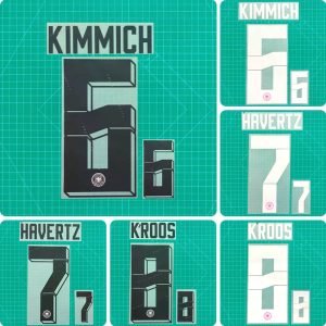 Football Idol Numbers 2024 Germany Home HAVERTZ Football Jersey Number KROOS Team numbers and names