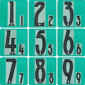 Football Idol Numbers 2025 Portugal Away Football Jersey Number Team numbers and names