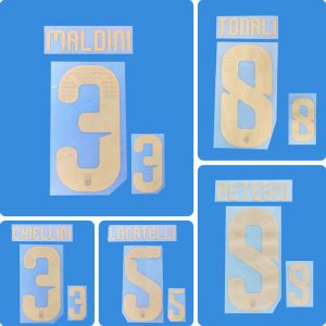 Football Idol Numbers 2026 Italy Home VERRATTI Football Jersey Number RETEGUI Team numbers and names