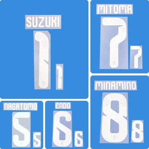 Football Idol Numbers 2026 Japan Home ENDO Football Jersey Number MITOMA Team numbers and names