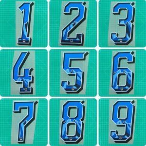 Football Idol Numbers 25-26 Monterrey Away Football Jersey Number Team numbers and names