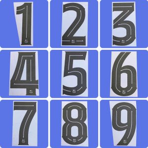 Football Number 25-26 Barcelona Away Football Jersey Number Custom Number