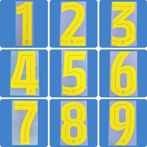 Football Number 25-26 Barcelona Home Football Jersey Number Custom Number