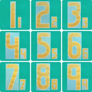 Football Number Argentina 2024 Away Football Jersey Number Custom Number