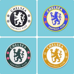 Football Team Emblem Chelsea Team Shield Commemorative Badge