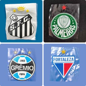 Fortaleza Football Team Emblem Santos Team Shield Palmeiras Commemorative Badge Gremio
