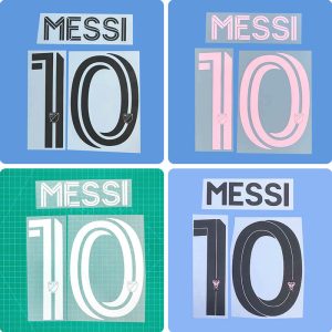 Inter Miami Football Idol Numbers Messi Football Jersey Number Numbers and names