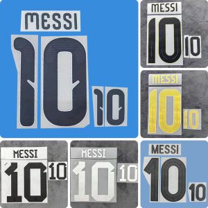 Messi Football Idol Numbers Argentina Football Jersey Number