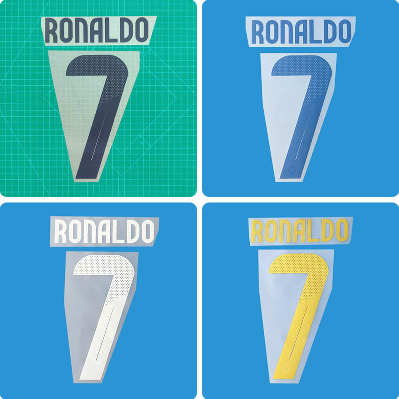 Football Idol Numbers 2024-26 RONALDO 7 Football Jersey Number Al Nassr Team numbers and names