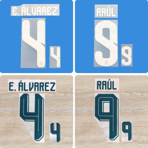 Football Idol Numbers 2026 Mexico Home RAUL Football Jersey Number E. ALVAREZ Team numbers and names