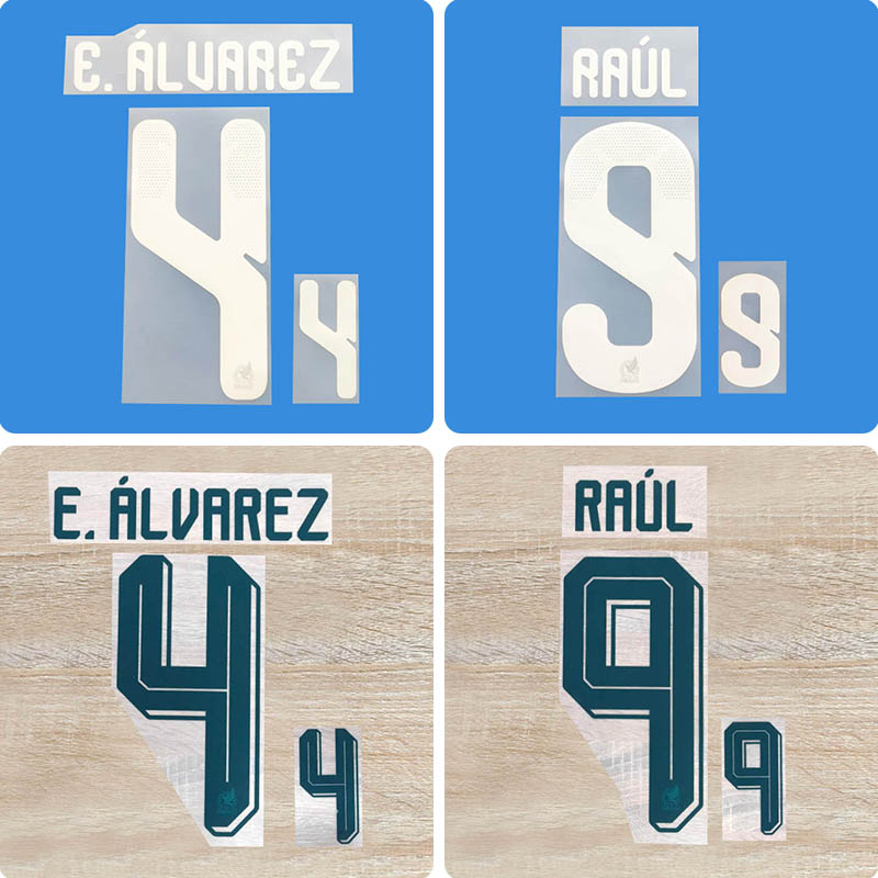 Football Idol Numbers 2026 Mexico Home RAUL Football Jersey Number E. ALVAREZ Team numbers and names