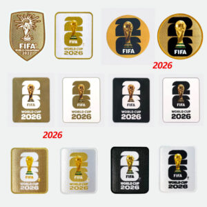 Argentina Football Patch Germany 2026 FIFA World Cup Brazil Champion Badge France Team Honor Badge Portugal