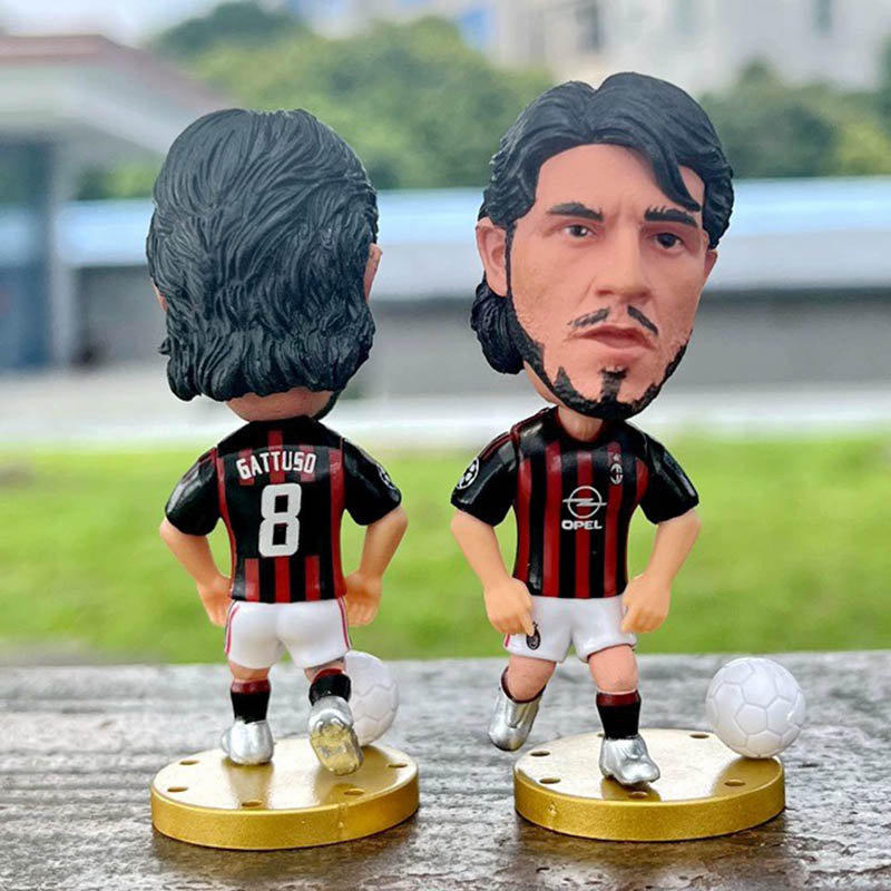 Football Idol Model AC Milan Star Ornaments SHEVCHENKO Football Gifts Croatia GATTUSO - Image 2
