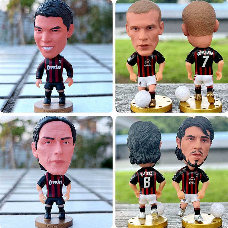 Football Idol Model AC Milan Star Ornaments SHEVCHENKO Football Gifts Croatia GATTUSO