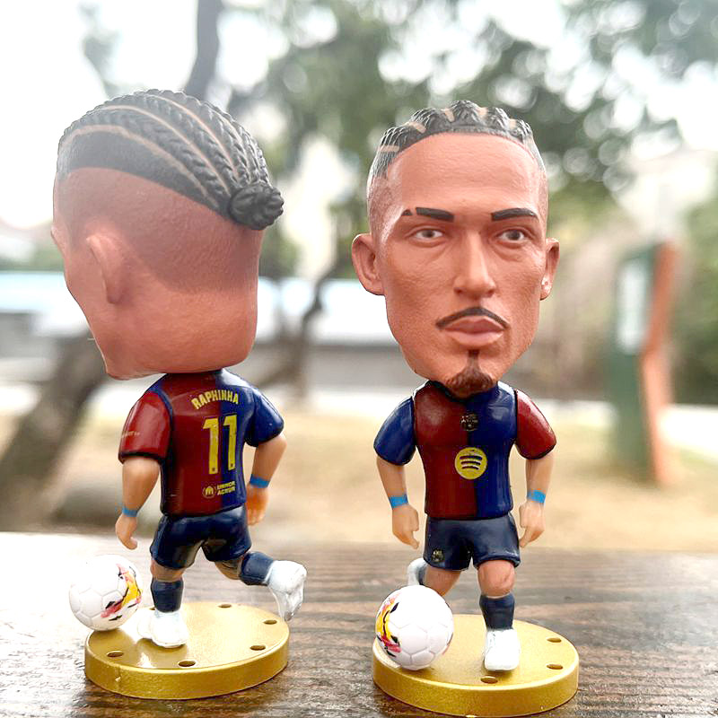 Football Idol Model Barcelona Star Ornaments LAMINE YAMAL Football Gifts RAPHINHA - Image 3