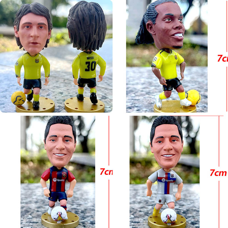 Football Idol Model Barcelona Star Ornaments Ronaldinho Football Gifts Messi