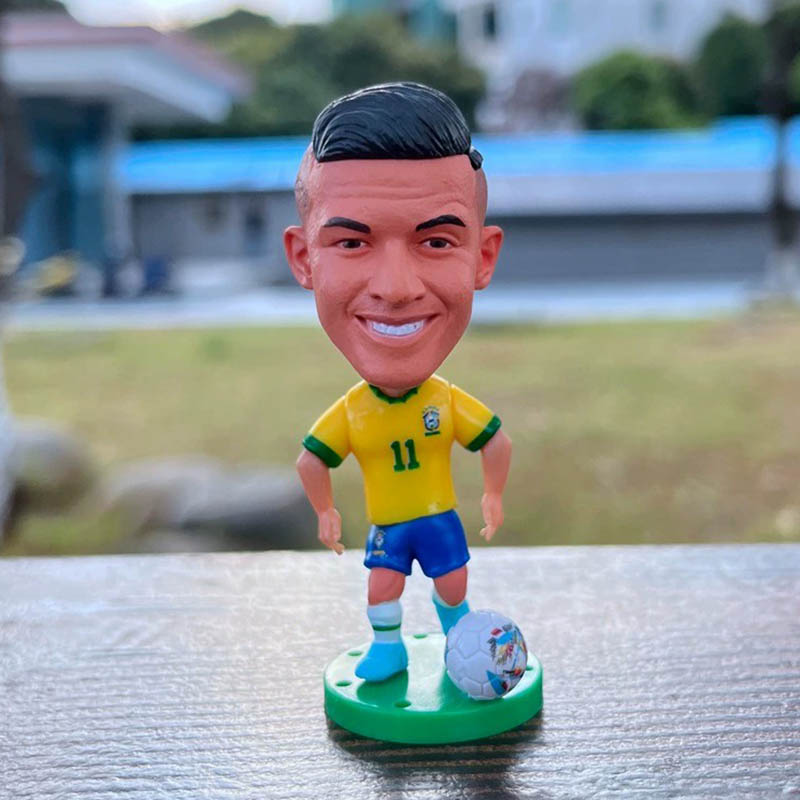 Football Idol Model Brazil World Cup Star Ornaments Jesus Football Gifts - Image 3