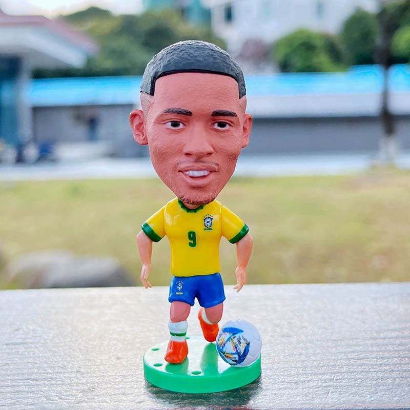 Football Idol Model Brazil World Cup Star Ornaments Rivaldo Football Gifts CARLOS - Image 2