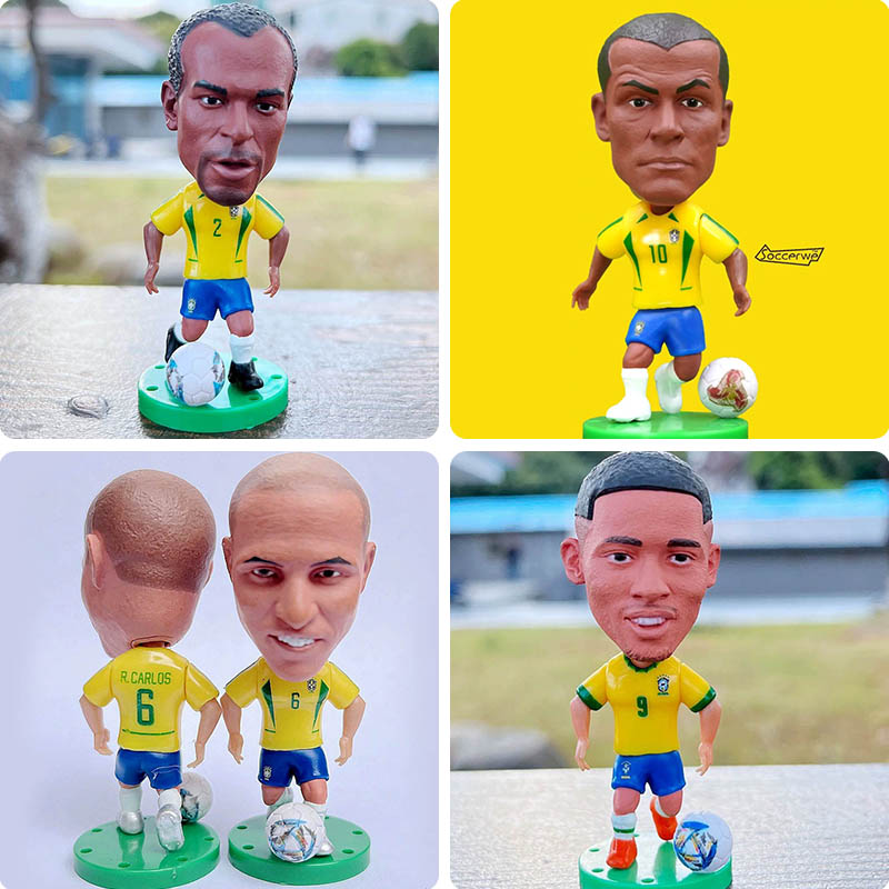 Football Idol Model Brazil World Cup Star Ornaments Rivaldo Football Gifts CARLOS