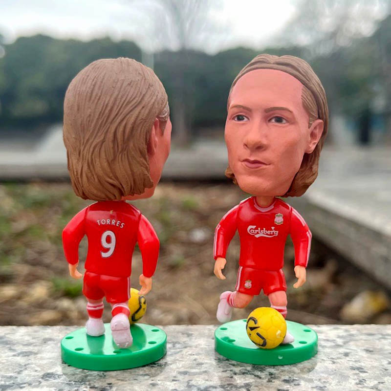Football Idol Model Liverpool Star Ornaments DIOGO J. Football Gifts Croatia M.SALAH - Image 3