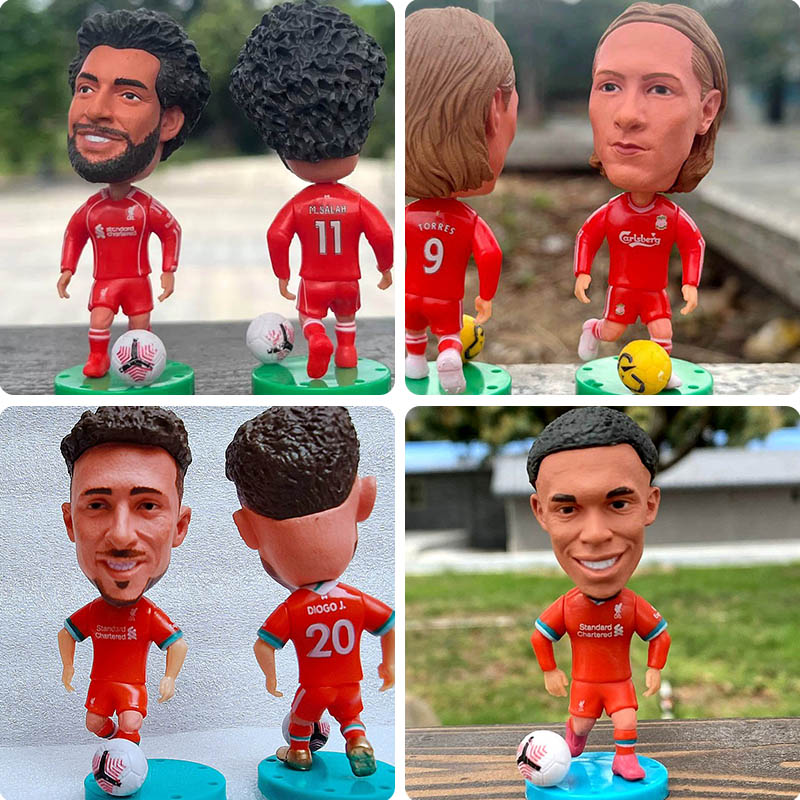 Football Idol Model Liverpool Star Ornaments DIOGO J. Football Gifts Croatia M.SALAH