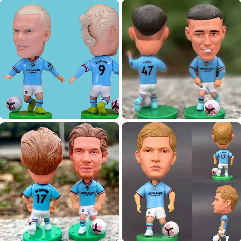 Football Idol Model Manchester City Star Ornaments FODEN Football Gifts Croatia DE BRUYNE