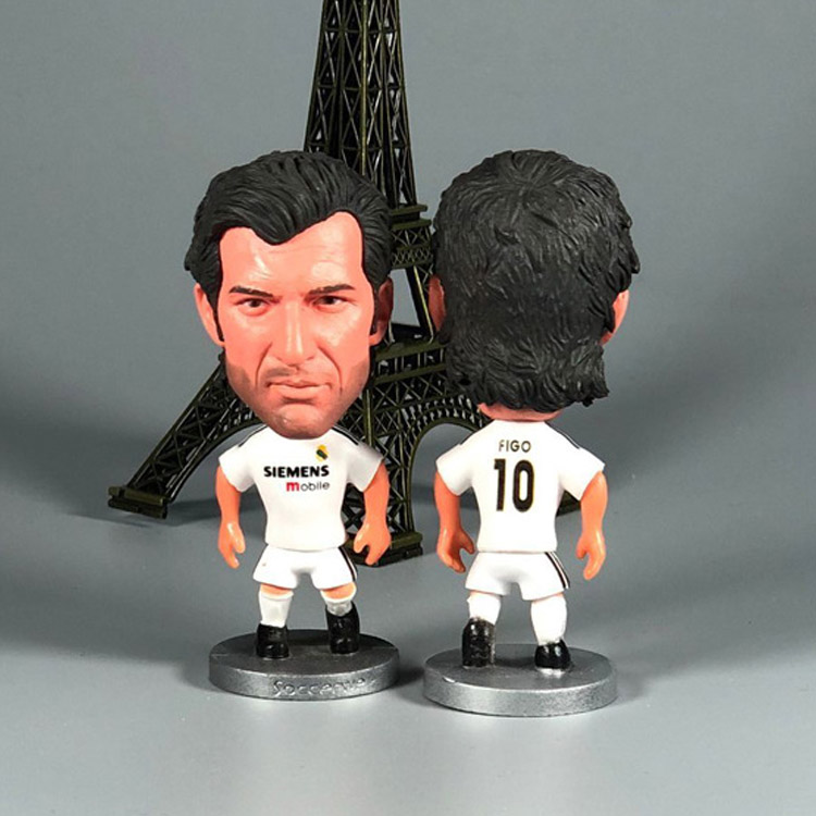 Football Idol Model Real Madrid Star Ornaments RONALDO Football Gifts LUIS FIGO - Image 4