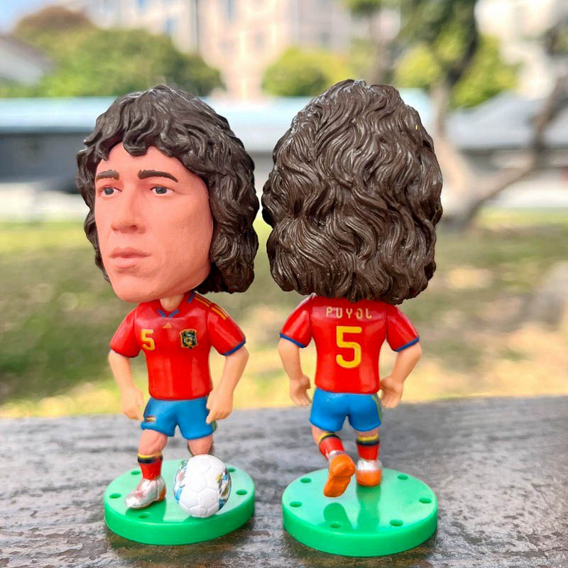 Football Idol Model Spain World Cup Star Ornaments A.INIESTA Football Gifts PUYOJ - Image 2