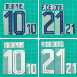 Football Idol Numbers 2024 Holanda Home MEMPHIS Football Jersey F.De JONG Number Team numbers and names
