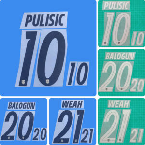 Football Idol Numbers 2026 America Home PULISIC Football Jersey Number BALOGUN (USA)
