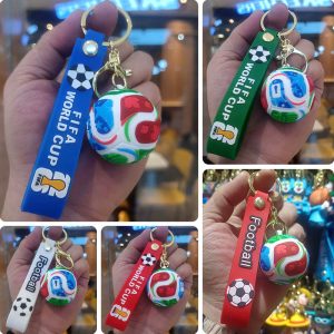 Football Keychain 2026 World Cup Football Pendant Commemorative Pendant